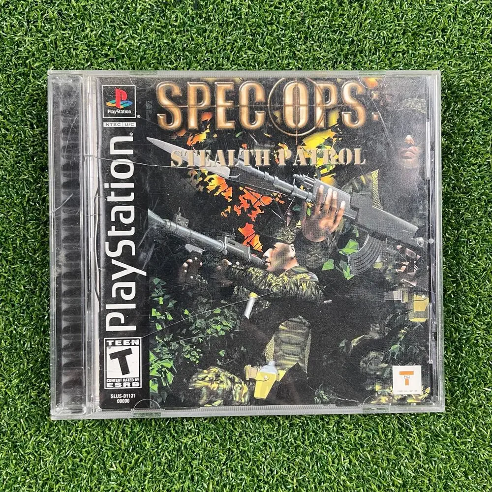 Spec Ops: Stealth Patrol (Sony PlayStation 1, 2000) Jewel Case